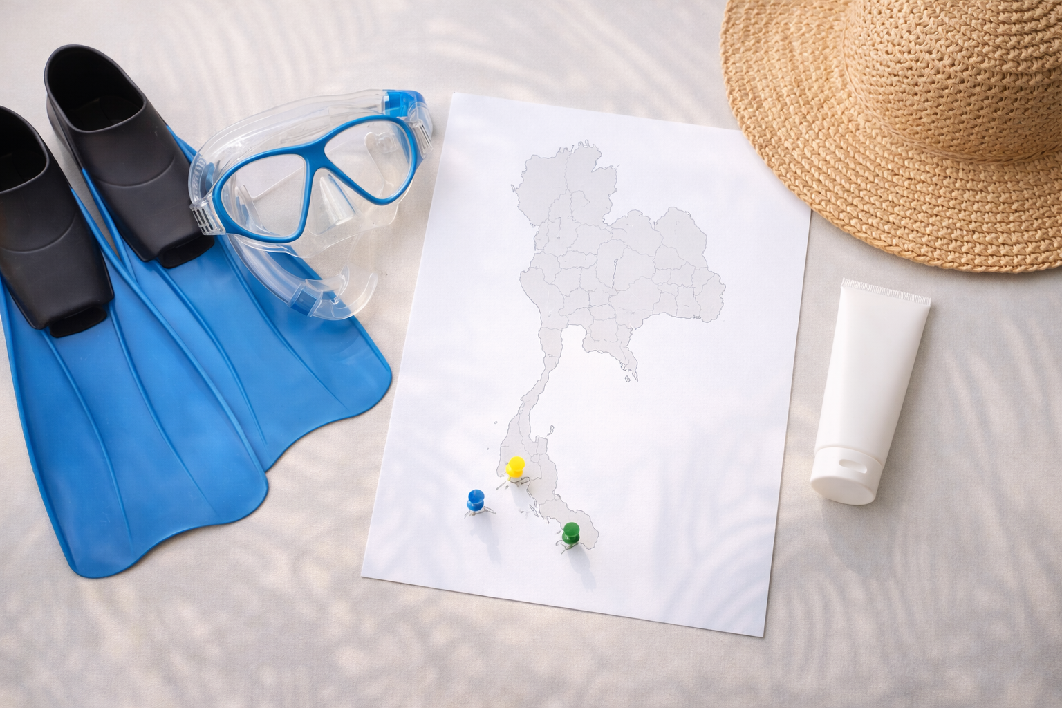 Thailand regions for February planning